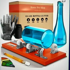 Home Pro Shop GLASS BOTTLE CUTTER NEW NWT